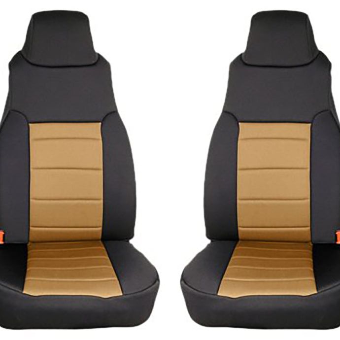 Rugged Ridge 13210.04 - RUG13210.04 - Rugged Ridge Neoprene Front Seat Covers 97-02 Jeep Wrangler TJ - Shipped in Europe - Tuningsupply.com