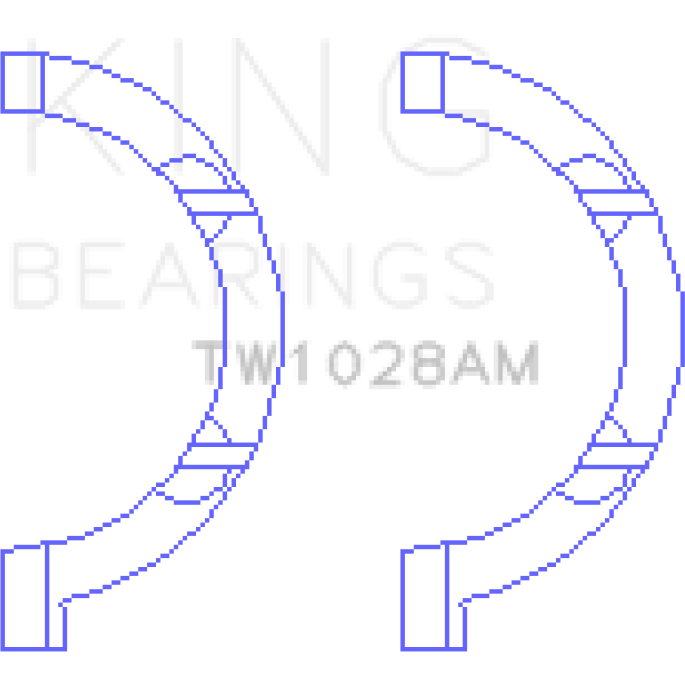 King Engine Bearings GTW1028AM - KINGTW1028AM - King Engine Bearings Chrysler Pentastar 3.6L ERB V6 Thrust Washer Set - Shipped in Europe - Tuningsupply.com