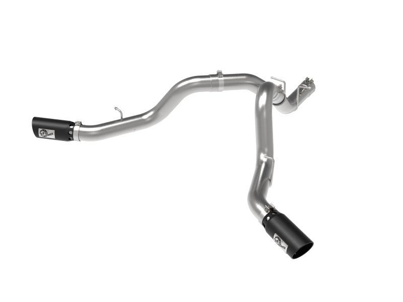 aFe 49-44126-B - AFE49-44126-B - aFe Large Bore-HD 4in 409SS DPF-Back Exhaust System w/Black Tip 20 GM Diesel Trucks V8-6.6L (td) L5P - Shipped in Europe - Tuningsupply.com