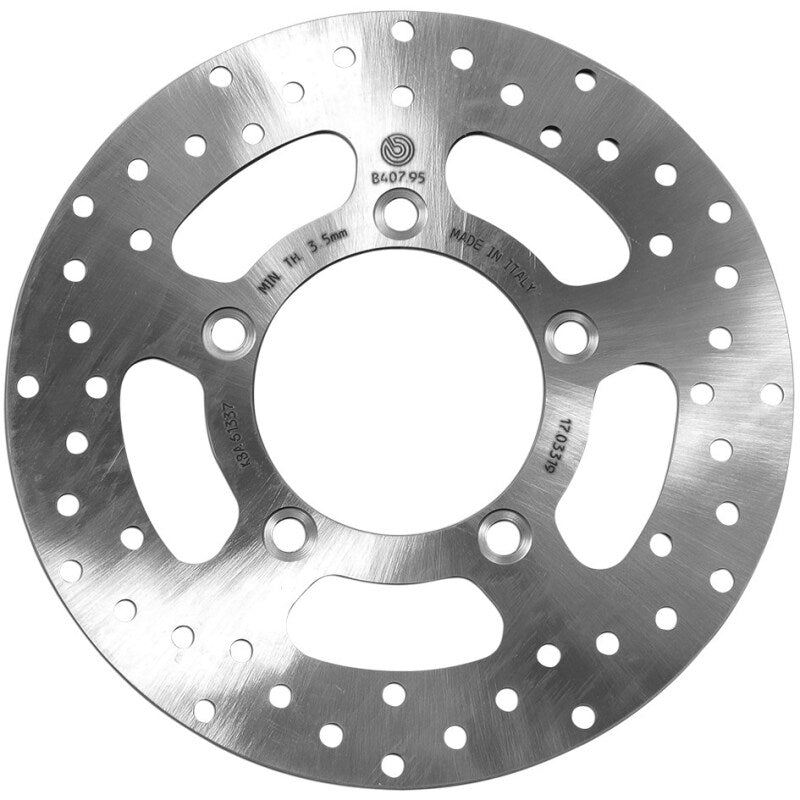Brembo OE 68B40795 - BRE68B40795 - Brembo OE 15-16 Kymco Yager GT 125CC/08-20 Kymco i New Dink 200CC 240x4mm Brake Disc - Front Fixed - Shipped in Europe - Tuningsupply.com
