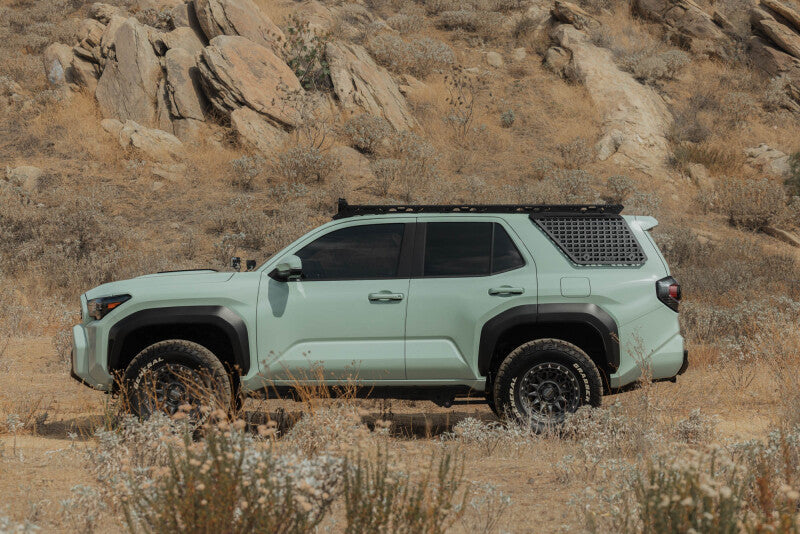 DV8 Offroad RRTF3-02EMD - DVERRTF3-02EMD - DV8 Offroad 25-26 Toyota 4Runner Exterior Window Molle for DV8 Offroad Roof Rack - Driver - Shipped in Europe - Tuningsupply.com