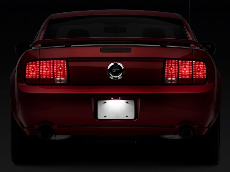 Raxiom 413032 - RAX413032 - Raxiom 05-09 Ford Mustang Axial Series LED License Plate Lamps - Shipped in Europe - Tuningsupply.com