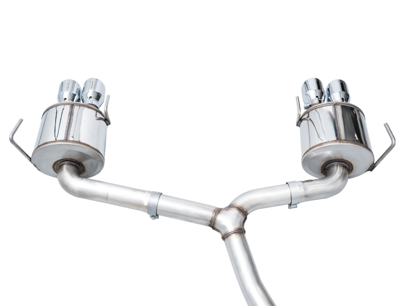 AWE Tuning 3015-42979 - AWE3015-42979 - AWE Tuning 2022+ VB Subaru WRX Touring Edition Exhaust - Chrome Silver Tips - Shipped in Europe - Tuningsupply.com