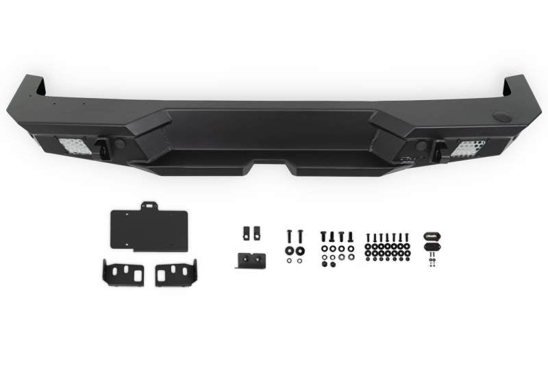 DV8 Offroad - DVERBJL-13 - DV8 Offroad 2018 Jeep Wrangler JL MTO Series Rear Bumper w/ Optional Tire Carrier - Shipped in Europe - Tuningsupply.com