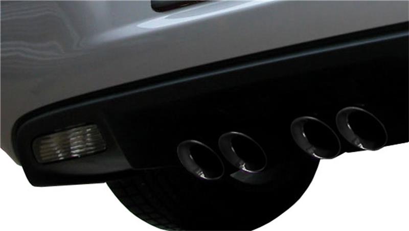 CORSA Performance 14169BLK - COR14169BLK - Corsa 2005-2007 Chevrolet Corvette C6 6.0L V8 Black Sport Axle-Back Exhaust - Shipped in Europe - Tuningsupply.com