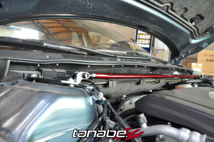 Tanabe TTB173F - TANTTB173F - Tanabe Sustec Front Strut Tower Bar 14 Mazda 3 (3dr & 5dr) / Mazda 6 - Shipped in Europe - Tuningsupply.com