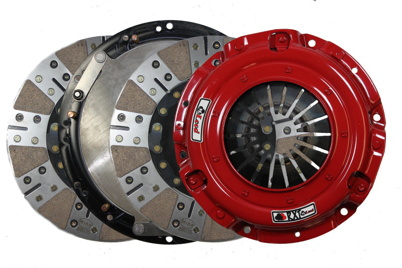 McLeod Racing 6306807HD - MLR6306807HD - McLeod RXT HD Twin Clutch LSA 9-11/16 x 1-1/8 x 26 Spline Sprung Hub 8 Bolt Modular Assy w/Alum Fly - Shipped in Europe - Tuningsupply.com