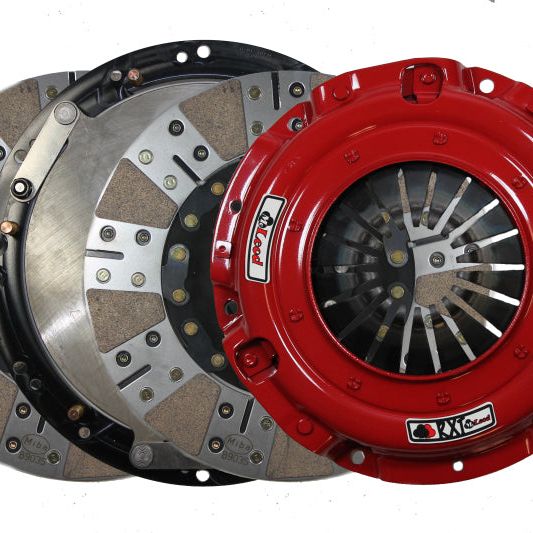 McLeod Racing 6333825M - MLR6333825M - McLeod RXT Twin Disc Clutch Kit 2018 Ford Mustang RXT 1 x 23 Spline 0 Bal w/164T 8 Bolt AL Flywheel - Shipped in Europe - Tuningsupply.com