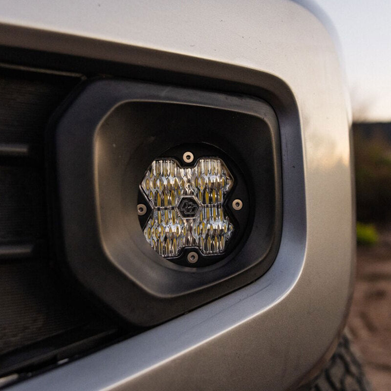Baja Designs 440007 - BAJ440007 - Baja Designs 12-23 Tacoma / 14-21 Tundra / 10-24 4Runner Squadron Sport 2.0 Fog Pkt Kit (WC) - Clear - Shipped in Europe - Tuningsupply.com