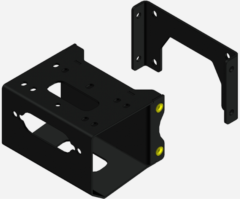 KFI 102150 - KFI102150 - KFI 24+ Polaris Xpedition ADV/5/ XP/5 Winch Mount - Shipped in Europe - Tuningsupply.com