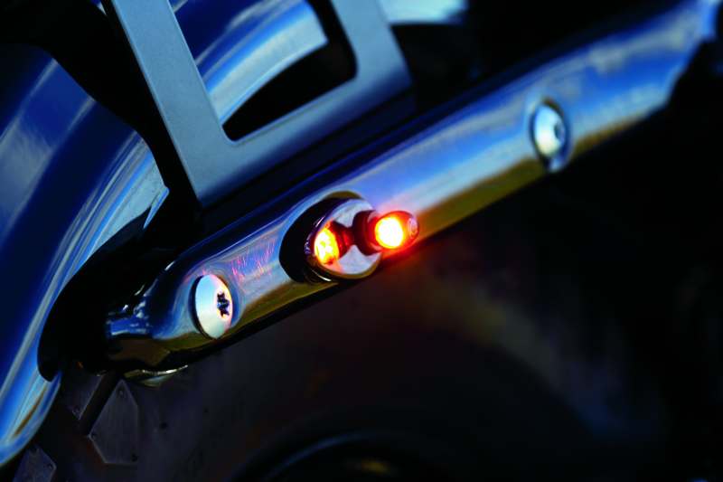 Kuryakyn 2578 - KUR2578 - Kuryakyn Fender Strut Cover Plates Gloss Black - Shipped in Europe - Tuningsupply.com