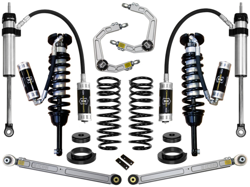 ICON K53175 - ICOK53175 - ICON 03-09 Lexus GX470 0-3.5in Stage 5 Suspension System w/Billet UCA - Shipped in Europe - Tuningsupply.com
