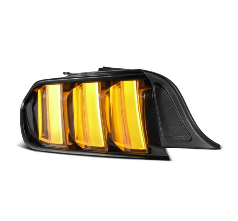 AlphaRex 655020 - ARX655020 - AlphaRex 15-23 Ford Mustang NOVA-Series Prismatic LED Tail Lights Black-Clear - Shipped in Europe - Tuningsupply.com
