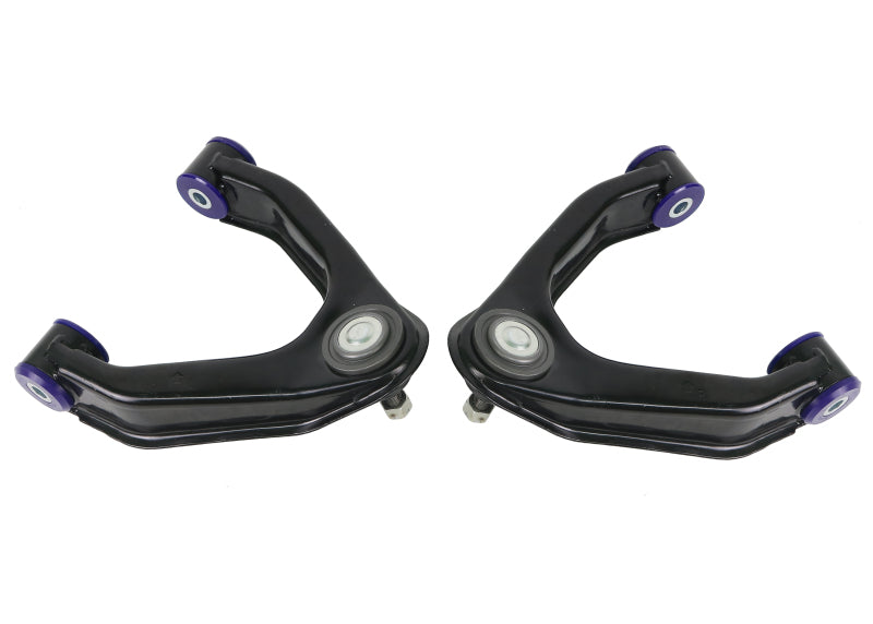 Superpro TRC544 - SPRTRC544 - SuperPro 98-04 Nissan Frontier 2WD D22 Front Upper Control Arm Set - Shipped in Europe - Tuningsupply.com