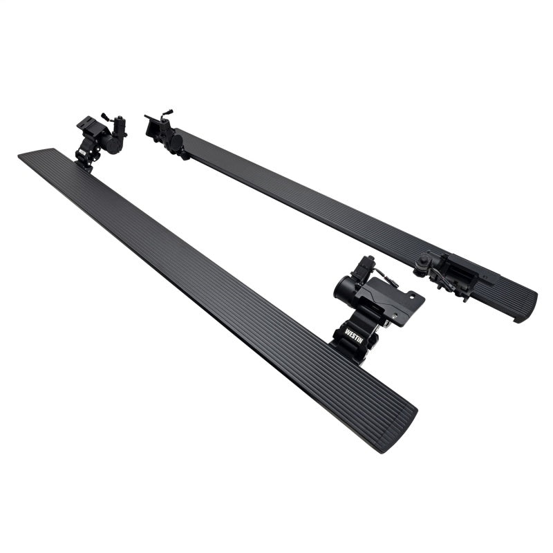 Westin 29-22785 - WES29-22785 - Westin 2024 Toyota Tacoma Double Cab Pro-E Electric Running Boards - Textured Black - Shipped in Europe - Tuningsupply.com