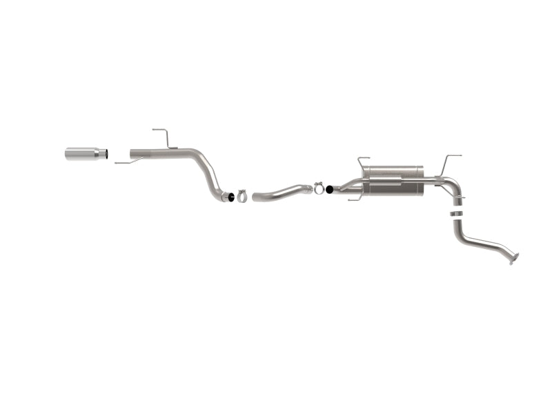 aFe 49-36080-P - AFE49-36080-P - aFe 2025 Toyota 4-Runner 2.5in to 3in SS-304 Cat-Back Exhaust w/ Polished Tip - Shipped in Europe - Tuningsupply.com