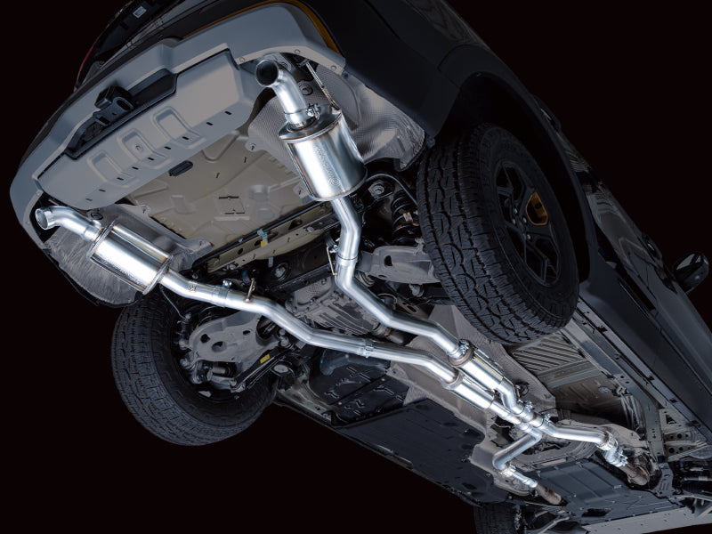 AWE Tuning 3015-28625 - AWE3015-28625 - AWE Tuning 2021+ Ford Explorer Tremor 3.0TT 0FG Dual Rear Exit Exhaust w/ Bash Guard - Shipped in Europe - Tuningsupply.com