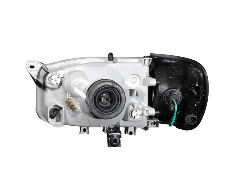 ANZO 111051 - ANZ111051 - ANZO 1999-2004 Nissan Pathfinder Crystal Headlights Black - Shipped in Europe - Tuningsupply.com