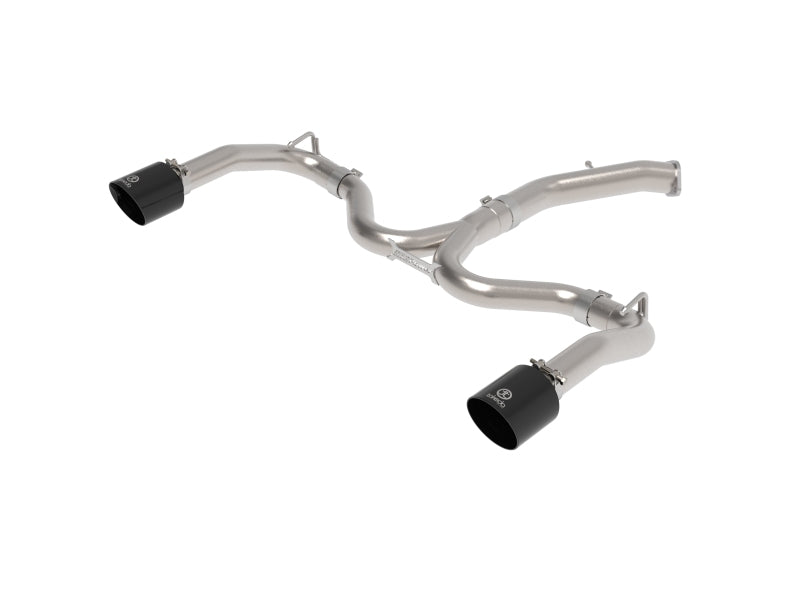 aFe 49-37037-B - AFE49-37037-B - aFe 20-21 Kia Forte GT 1.6L 3in-2.5in 304 Stainless Steel Axle-Back Exhaust w/ Black Tips - Shipped in Europe - Tuningsupply.com