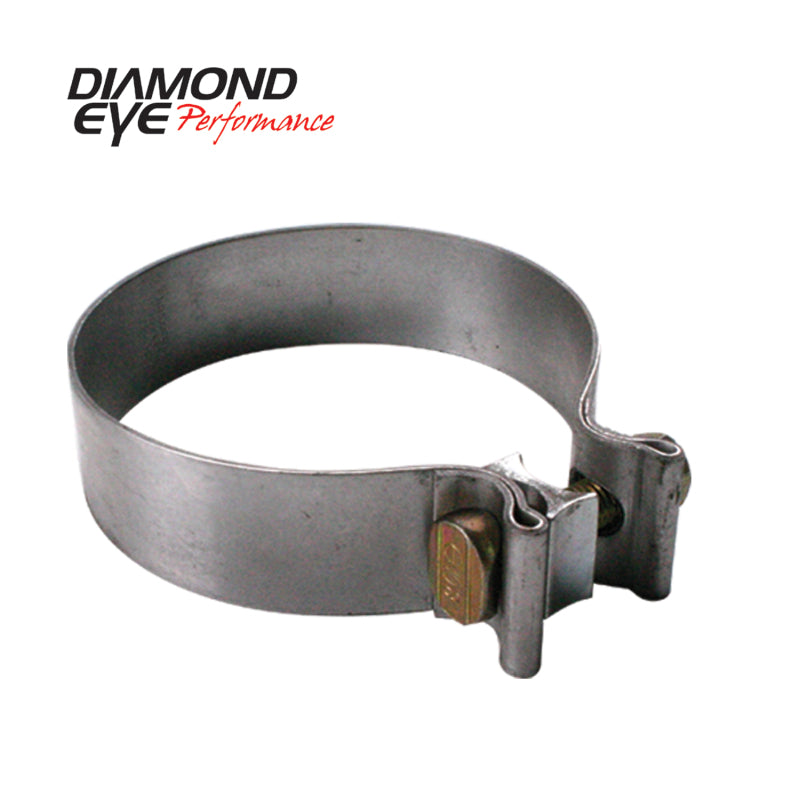 Diamond Eye Performance BC200S409 - DEPBC200S409 - Diamond Eye CLAMP Band 2in 409 SS METRIC HARDWARE - Shipped in Europe - Tuningsupply.com