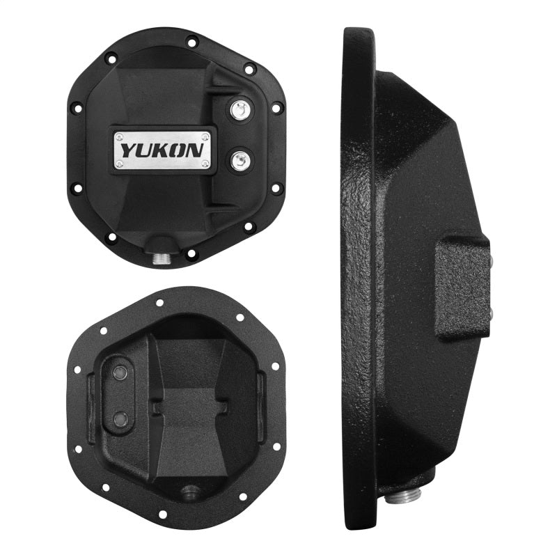 Yukon Gear & Axle YHCC-D44 - YUKYHCC-D44 - Yukon Gear Hardcore Diff Cover for Dana 44 - Nodular Iron Yukon Cover - Shipped in Europe - Tuningsupply.com