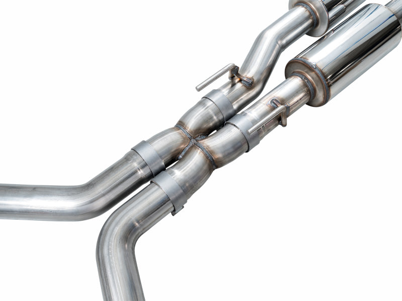 AWE Tuning 3015-28625 - AWE3015-28625 - AWE Tuning 2021+ Ford Explorer Tremor 3.0TT 0FG Dual Rear Exit Exhaust w/ Bash Guard - Shipped in Europe - Tuningsupply.com
