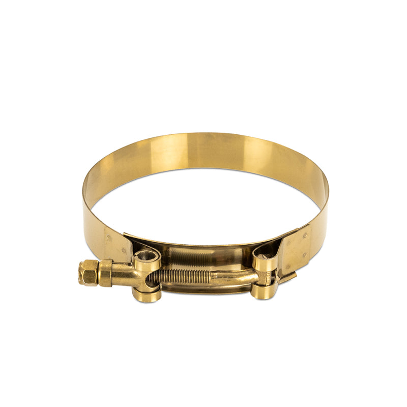 Mishimoto MMCLAMP-3GD - MISMMCLAMP-3GD - Mishimoto 3 Inch Stainless Steel T-Bolt Clamps - Gold - Shipped in Europe - Tuningsupply.com
