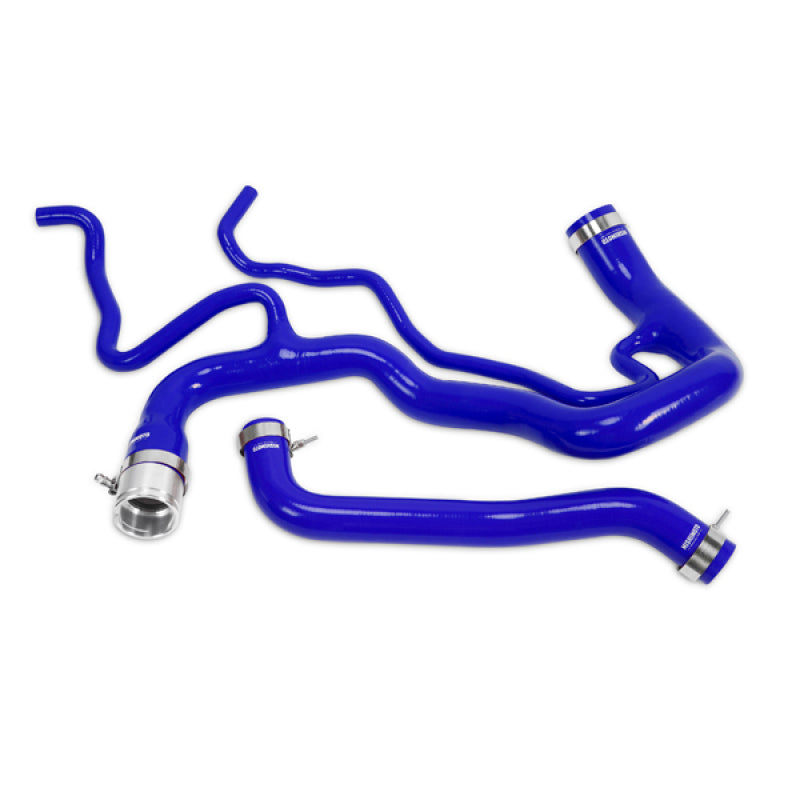 Mishimoto MMHOSE-DMAX-11BL - MISMMHOSE-DMAX-11BL - Mishimoto 11+ Chevrolet Duramax 6.6L Blue Silicone Coolant Hose Kit - Shipped in Europe - Tuningsupply.com
