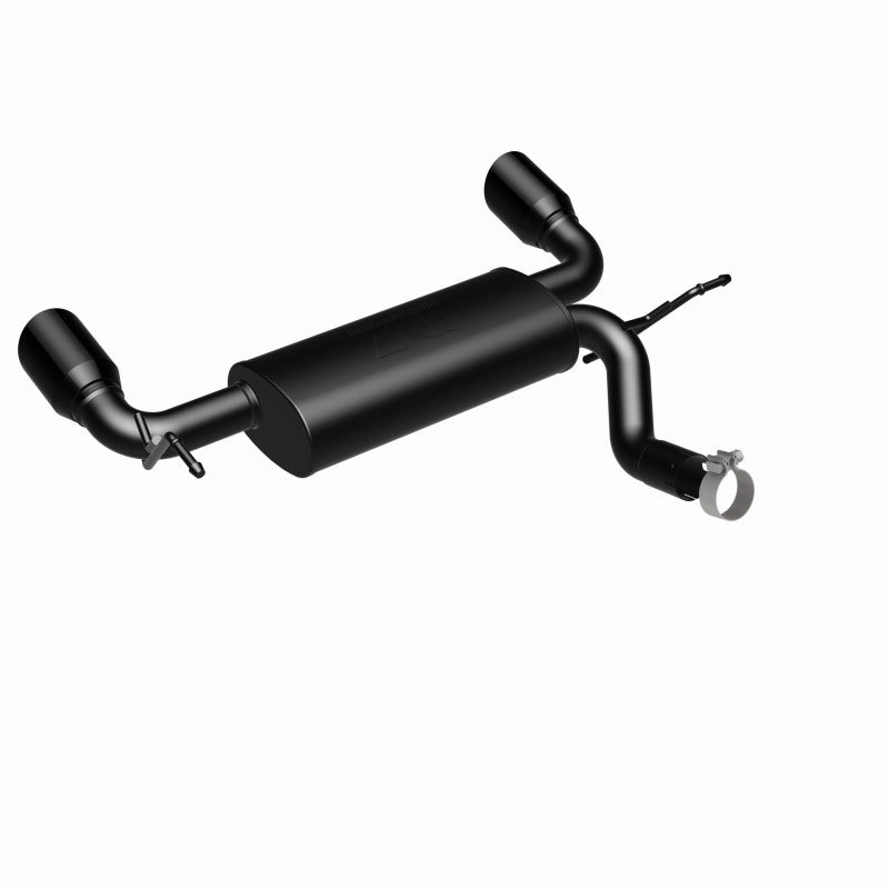 Magnaflow 15160 - MAG15160 - MagnaFlow 07-17 Jeep Wrangler JK 3.8/3.6L Dual Split Rear Exit Black Axle-Back Exhaust - Shipped in Europe - Tuningsupply.com