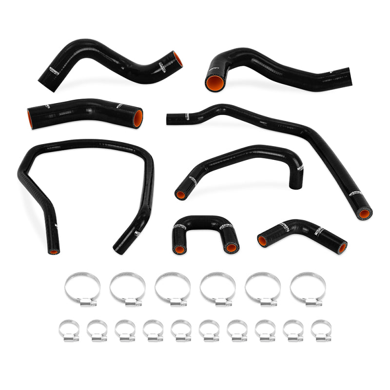 Mishimoto MMHOSE-TTN-04BK - MISMMHOSE-TTN-04BK - Mishimoto 04-10 Infiniti QX56 / 04-14 Titan Silicone Coolant Hose Kit - Black - Shipped in Europe - Tuningsupply.com