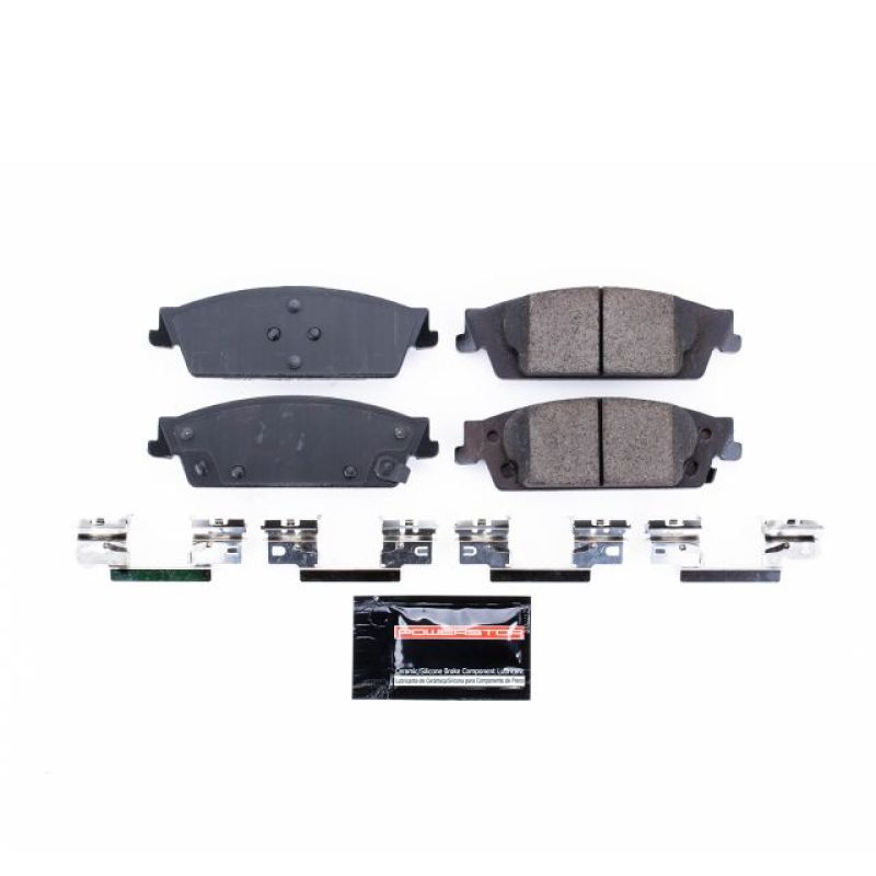 PowerStop Z23-1707 - PSBZ23-1707 - Power Stop 15-19 Cadillac Escalade Rear Z23 Evolution Sport Brake Pads w/Hardware - Shipped in Europe - Tuningsupply.com