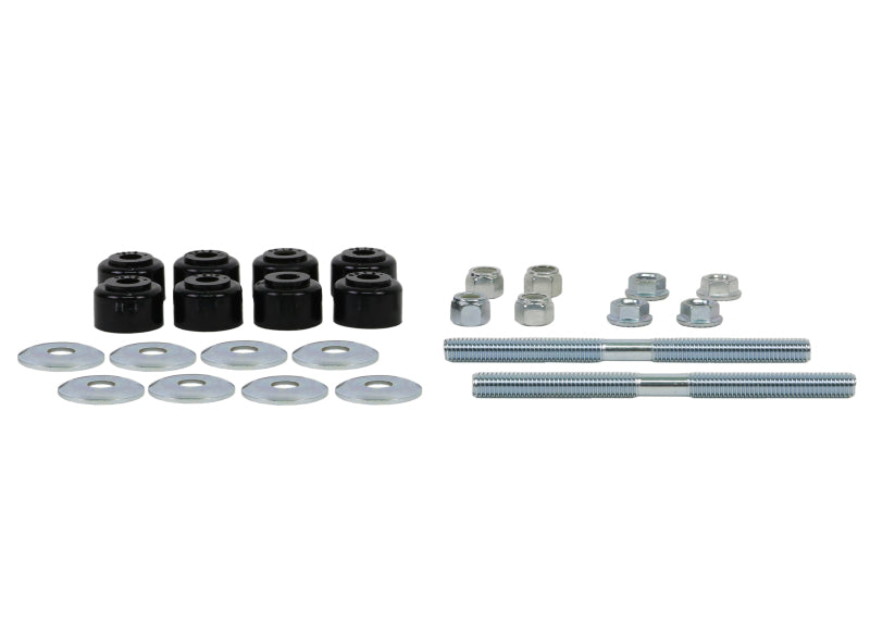 Whiteline W21806S - WHLW21806S - Whiteline Plus Universal Sway Bar Link Threaded Rod w/ Poly Bushes 140mm - Shipped in Europe - Tuningsupply.com