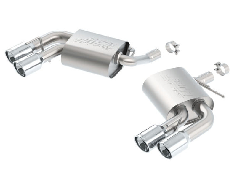 Borla 11926 - BOR11926 - Borla 2016 Chevy Camaro V6 AT/MT S-Type Rear Section Exhaust w/o Dual Mode Valves - Shipped in Europe - Tuningsupply.com