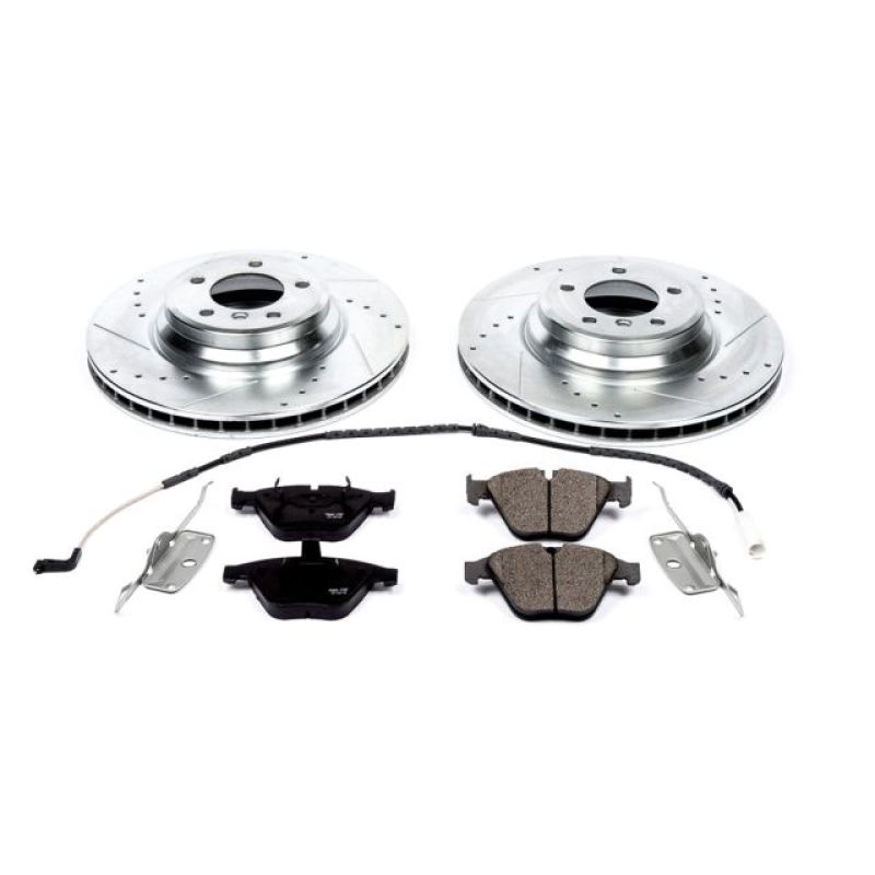 PowerStop K3015 - PSBK3015 - Power Stop 2009 BMW 335i xDrive Front Z23 Evolution Sport Brake Kit - Shipped in Europe - Tuningsupply.com