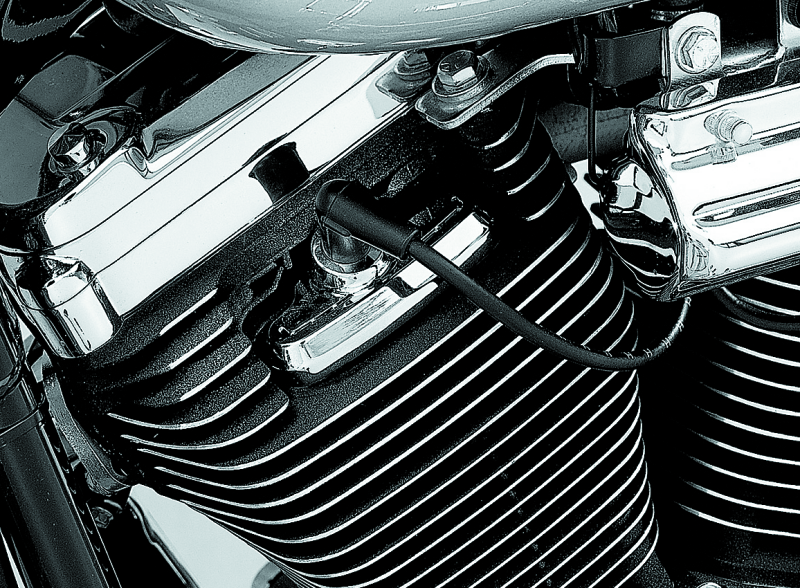 Kuryakyn 8315 - KUR8315 - Kuryakyn Spark Plug & Head Bolt Covers Evolution Motors & 86-03 XL Models - Shipped in Europe - Tuningsupply.com