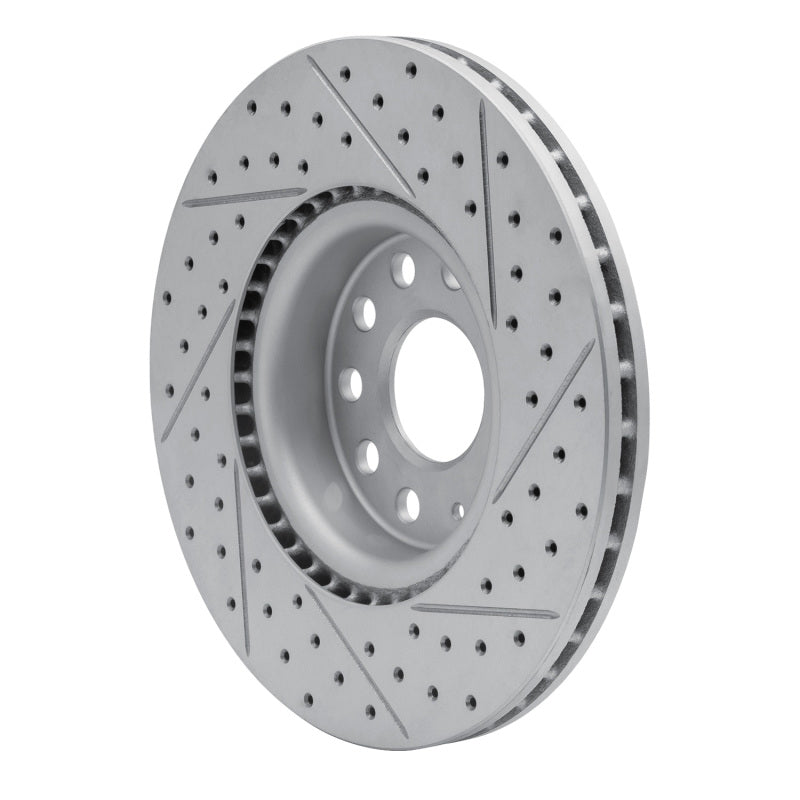 R1 Concepts 830-74053L - RNC830-74053L - R1 05-25 Audi Q2 (Mexico) Front Left Drilled & Slotted Geo-Carbon Rotor - Shipped in Europe - Tuningsupply.com