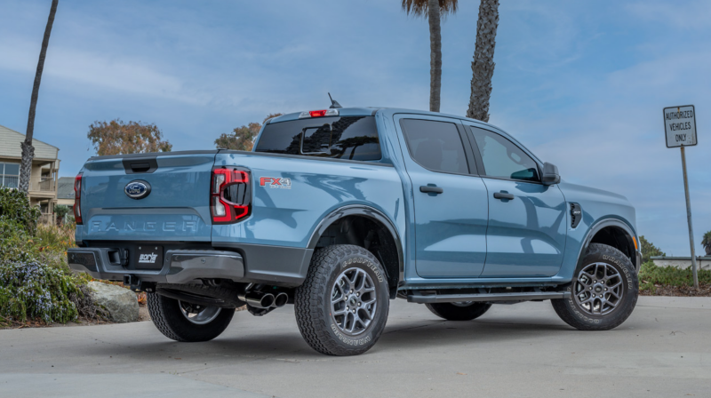 Borla 140971BC - BOR140971BC - Borla 24-25 Ford Ranger XLT Side Exit S-type Exhaust w/ Black Chrome Tips - Shipped in Europe - Tuningsupply.com