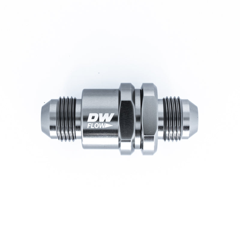 DeatschWerks 6-02-0724 - DWK6-02-0724 - DeatschWerks 8AN Male Flare + 8AN Male Flare One Way Check Valve - Shipped in Europe - Tuningsupply.com