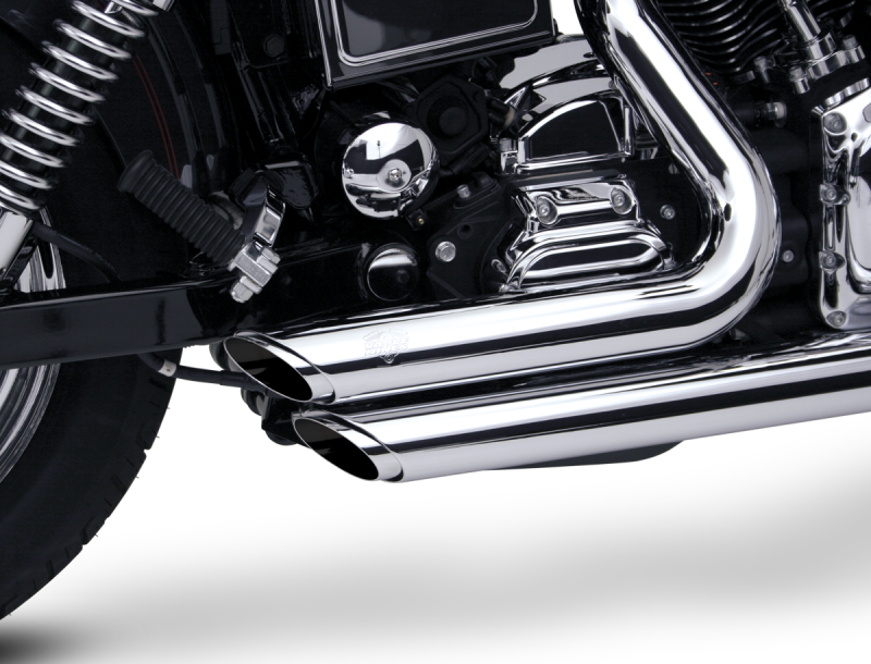 Vance and Hines 17214 - VAH17214 - Vance & Hines HD Dyna 91-05 Shortshots Staggered Full System Exhaust - Shipped in Europe - Tuningsupply.com