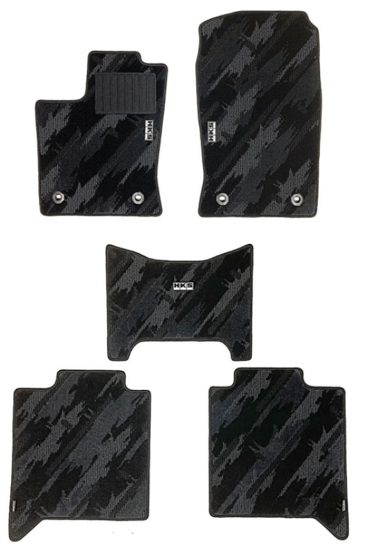 HKS 53001-BT001 - HKS53001-BT001 - HKS FLOOR MATS TUNDRA FRONT SET OCT LHD - Shipped in Europe - Tuningsupply.com