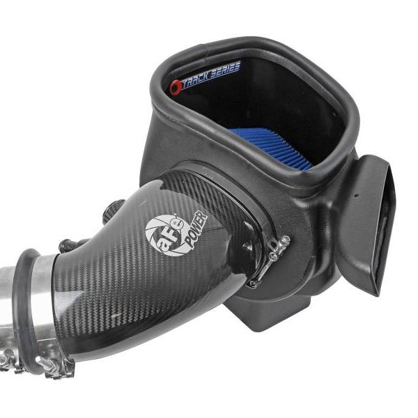 aFe 57-10014R - AFE57-10014R - aFe 12-21 Jeep Grand Cherokee 6.4L Track Series Carbon Fiber Cold Air Intake System w/Pro 5R Filter - Shipped in Europe - Tuningsupply.com