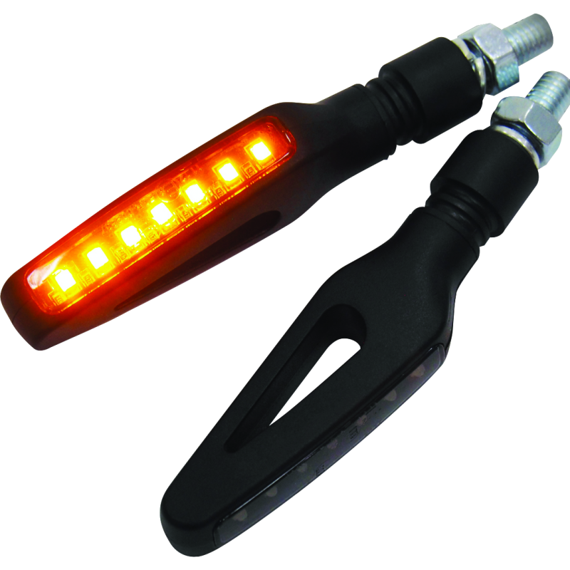 BikeMaster 266190 - BKM266190 - BikeMaster Hollow Sequential Turn Signal - Shipped in Europe - Tuningsupply.com