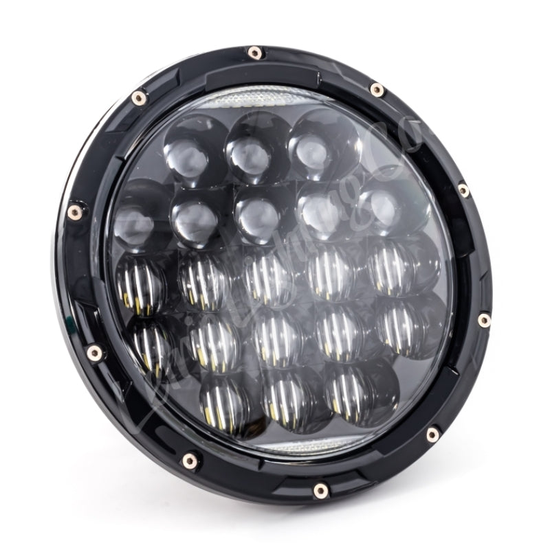 Letric Lighting LLC-ILHC-7A - LETLLC-ILHC-7A - Letric Lighting 7in Led Aggressive Headlght Blk - Shipped in Europe - Tuningsupply.com