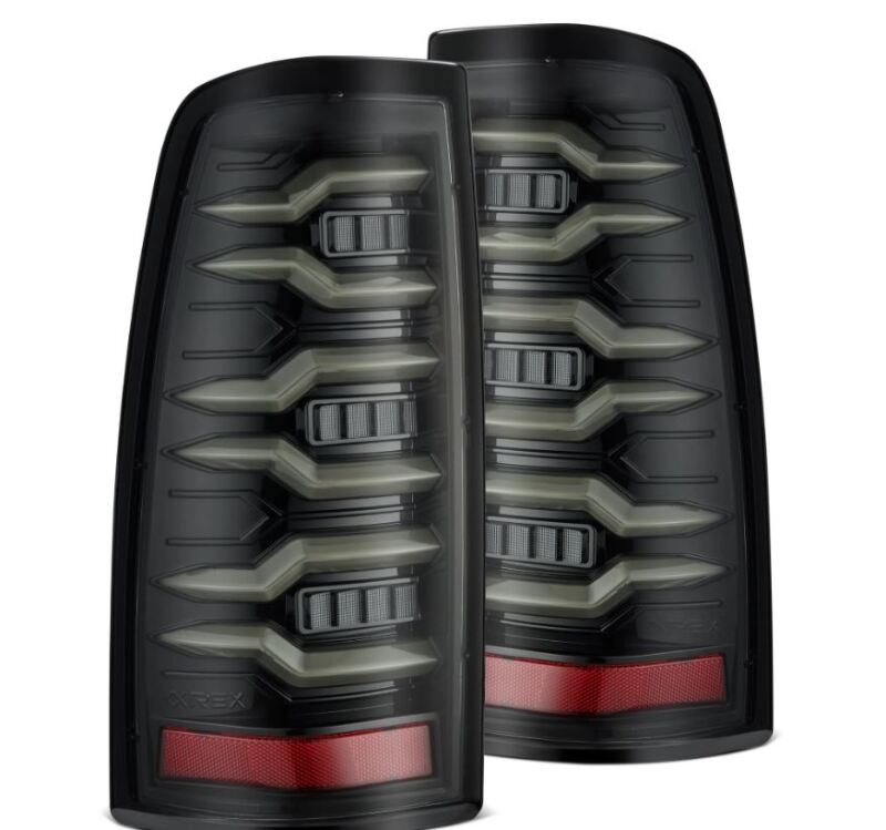 AlphaRex 620005 - ARX620005 - AlphaRex 99-06 Chevrolet Silverado Sierra LUXX-Series LED Tail Lights Alpha-Black - Shipped in Europe - Tuningsupply.com