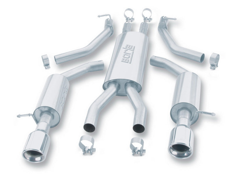 Borla 140081 - BOR140081 - Borla 03 Thunderbird 3.9L V8 AT RWD 2 DR Catback Exhaust - Shipped in Europe - Tuningsupply.com