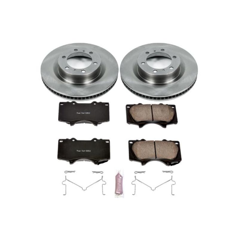 PowerStop KOE5873 - PSBKOE5873 - Power Stop 10-19 Lexus GX460 Front Autospecialty Brake Kit - Shipped in Europe - Tuningsupply.com