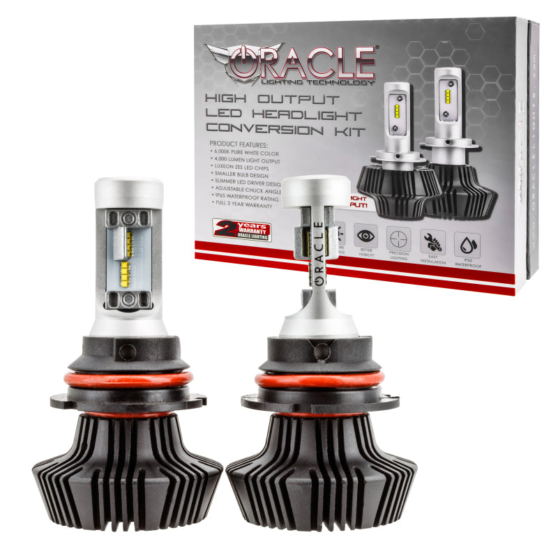 ORACLE Lighting 5238-001 - ORL5238-001 - Oracle 9004 4000 Lumen LED Headlight Bulbs (Pair) - 6000K - Shipped in Europe - Tuningsupply.com