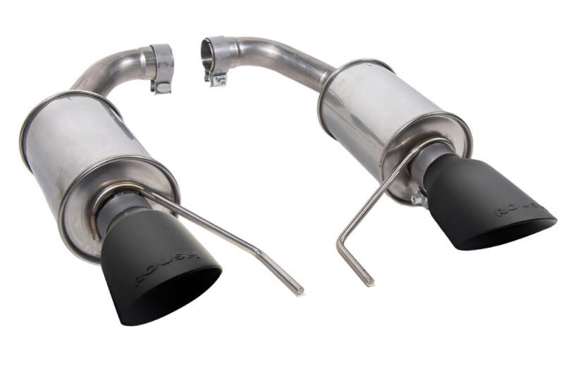 Roush 422333-BLK - RSH422333-BLK - Roush 2024 Ford Mustang GT/EcoBoost Dual Tip Axle Back Exhaust w/ Black Tips - Shipped in Europe - Tuningsupply.com