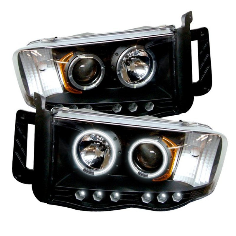 SPYDER 5009951 - SPY5009951 - Spyder Dodge Ram 1500 02-05 03-05 Projector Headlights CCFL Halo LED Blk PRO-YD-DR02-CCFL-BK - Shipped in Europe - Tuningsupply.com