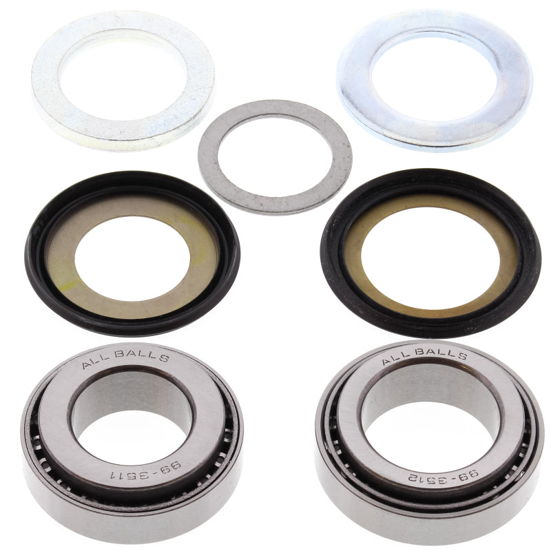 All Balls Racing 22-1011 - ABR22-1011 - All Balls Racing 1970 Honda SL350 Steering Bearing Kit - Shipped in Europe - Tuningsupply.com